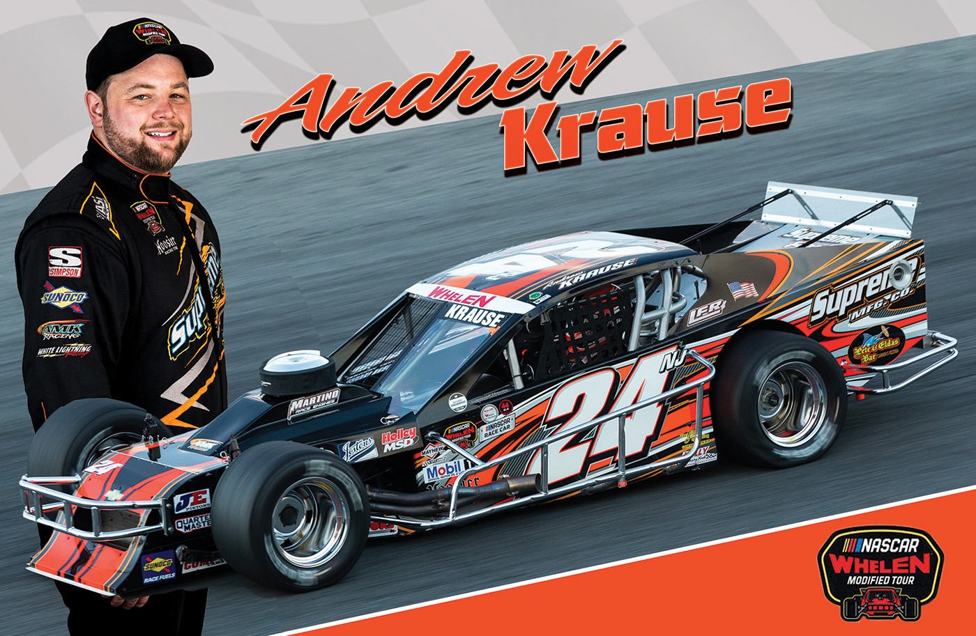 Andrew Krause Racing Hero Card